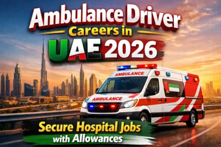 Ambulance Driver Careers in UAE 2026 – Secure Hospital Jobs with Allowances