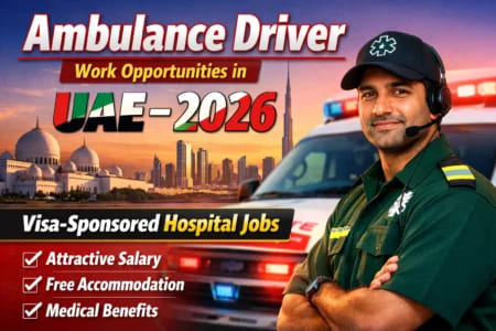 Ambulance Driver Work Opportunities in UAE – 2026 Visa-Sponsored Hospital Jobs