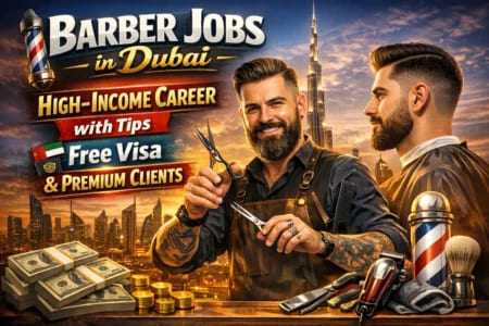 Barber Jobs in Dubai – High-Income Career with Tips, Free Visa & Premium Clients