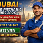 Dubai Auto Mechanic Jobs 2026 – Monthly Salary, Free Visa & Immediate Openings