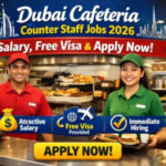 Dubai Cafeteria Counter Staff Jobs 2026 – Salary, Free Visa & Apply Now