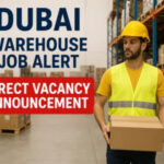 Dubai Warehouse Job Alert: Direct Vacancy Announcement