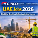 Ginco Electrical & Sanitary Contracting UAE Jobs 2026 – Detailed Guide with Salary, Eligibility, Benefits & Online Application Process