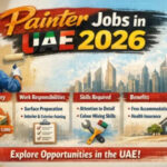 Painter Jobs in UAE 2026 – Monthly Salary, Work Responsibilities, Skills Required & Benefits