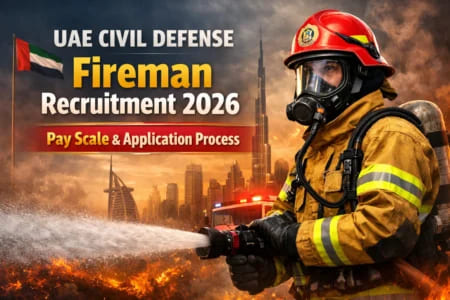 UAE Civil Defense Fireman Recruitment 2026 – Pay Scale & Application Process