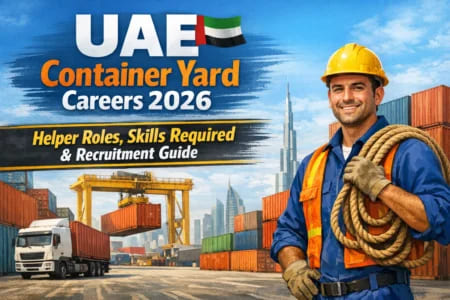 UAE Container Yard Careers 2026 – Helper Roles, Skills Required & Recruitment Guide