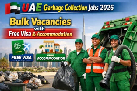 UAE Garbage Collection Jobs 2026 – Bulk Vacancies with Free Visa & Accommodation