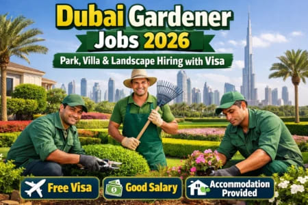 UAE Gardener Jobs for Freshers & Experienced – Apply Online 2026