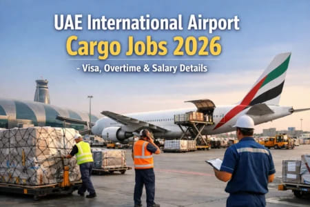 UAE International Airport Cargo Jobs 2026 – Visa, Overtime & Salary Details
