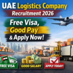 UAE Logistics Company Recruitment 2026 – Free Visa, Good Pay & Apply Now