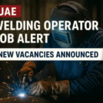 UAE Welding Operator Job Alert – New Vacancies Announced