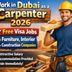 Work in Dubai as a Carpenter in 2026 – Secure Free Visa Jobs in Furniture, Interior & Construction Sector