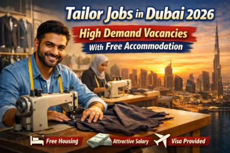 Tailor Jobs in Dubai 2026 – High Demand Vacancies with Free Accommodation